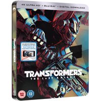 Transformers: The Last Knight - 4K Ultra HD - Zavvi Exclusive Limited Edition Steelbook
Transformers: The Last Knight - 4K Ultra HD - Zavvi Exclusive Limited Edition Steelbook
