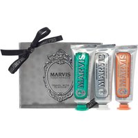 Набор из трех туб зубной пасты Marvis Travel Flavour Toothpaste Trio 3 x 25 мл
Набор из трех туб зубной пасты Marvis Travel Flavour Toothpaste Trio 3 x 25 мл