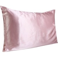Шелковая наволочка Slip Silk Pillowcase King (разные цвета) - Розовый 
Шелковая наволочка Slip Silk Pillowcase King (разные цвета) - Розовый