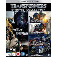 Transformers: 5-Movie Collection - 4K Ultra HD (Bonus Disc)
Transformers: 5-Movie Collection - 4K Ultra HD (Bonus Disc)