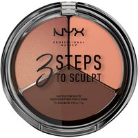 Тройная палетка для скульптурирования NYX Professional Makeup 3 Steps to Sculpt Face Sculpting Palette - Deep
Тройная палетка для скульптурирования NYX Professional Makeup 3 Steps to Sculpt Face Sculpting Palette - Deep