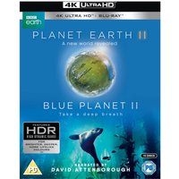 Planet Earth II & Blue Planet II Boxset - 4K Ultra HD
Planet Earth II & Blue Planet II Boxset - 4K Ultra HD
