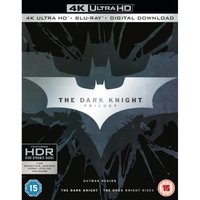 The Dark Knight Trilogy - 4K Ultra HD
The Dark Knight Trilogy - 4K Ultra HD
