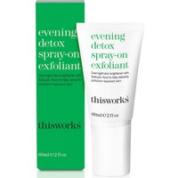 Вечерний отшелушивающий спрей с эффектом детокса this works Evening Detox Spray-On Exfoliant 60 мл 
Вечерний отшелушивающий спрей с эффектом детокса this works Evening Detox Spray-On Exfoliant 60 мл