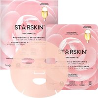 Двухфазная маска с маслом камелии для питания и сияния STARSKIN 100% Camellia 2-Step Oil Sheet Mask - Nourishing and Brightening
Двухфазная маска с маслом камелии для питания и сияния STARSKIN 100% Camellia 2-Step Oil Sheet Mask - Nourishing and Brightening