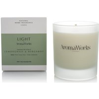 Ароматическая свеча с лемонграссом и бергамотом AromaWorks Light Range Candle - Lemongrass and Bergamot 30 сл
Ароматическая свеча с лемонграссом и бергамотом AromaWorks Light Range Candle - Lemongrass and Bergamot 30 сл