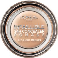 L'Oréal Paris Infallible Concealer Pomade 15g (Various Shades) - 1.5 Light Medium
L'Oréal Paris Infallible Concealer Pomade 15g (Various Shades) - 1.5 Light Medium
