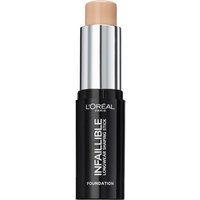 L'Oréal Paris Infallible Shaping Stick Foundation 9g (Various Shades) - 190 Beige Gold
L'Oréal Paris Infallible Shaping Stick Foundation 9g (Various Shades) - 190 Beige Gold