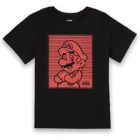 Nintendo Super Mario Mario Retro Line Art Kids' T-Shirt - Black - 9-10 Years
Nintendo Super Mario Mario Retro Line Art Kids' T-Shirt - Black - 9-10 Years