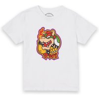 Nintendo Super Mario Bowser Kanji Kids' T-Shirt - White - 3-4 Years
Nintendo Super Mario Bowser Kanji Kids' T-Shirt - White - 3-4 Years