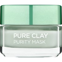 L'Oréal Paris Pure Clay Purity Face Mask 50ml
L'Oréal Paris Pure Clay Purity Face Mask 50ml