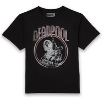 Marvel Deadpool Vintage Circle Men's T-Shirt - Black - XS
Marvel Deadpool Vintage Circle Men's T-Shirt - Black - XS