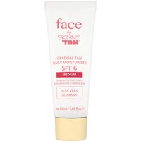 Дневное увлажняющее средство с эффектом постепенного загара Face by Skinny Tan Gradual Tan Daily Moisturiser Medium 50 мл
Дневное увлажняющее средство с эффектом постепенного загара Face by Skinny Tan Gradual Tan Daily Moisturiser Medium 50 мл
