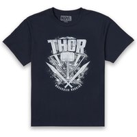 Marvel Thor Ragnarok Thor Hammer Logo Men's T-Shirt - Navy - XS, Blue
Marvel Thor Ragnarok Thor Hammer Logo Men's T-Shirt - Navy - XS, Blue