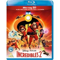 Incredibles 2 3D (Includes 2D Version)
Incredibles 2 3D (Includes 2D Version)