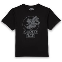 Nintendo Super Mario Super Dad Men's T-Shirt - Black - XS 
Nintendo Super Mario Super Dad Men's T-Shirt - Black - XS