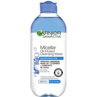 Garnier Micellar Water Facial Cleanser and Makeup Remover for Delicate Skin and Eyes 400ml
Garnier Micellar Water Facial Cleanser and Makeup Remover for Delicate Skin and Eyes 400ml