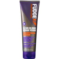 Тонирующий восстанавливающий шампунь для волос Fudge Clean Blonde Damage Rewind Shampoo 250 мл
Тонирующий восстанавливающий шампунь для волос Fudge Clean Blonde Damage Rewind Shampoo 250 мл