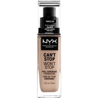 Тональная основа NYX Professional Makeup Can't Stop Won't Stop 24 Hour Foundation (различные оттенки) - Porcelain
Тональная основа NYX Professional Makeup Can't Stop Won't Stop 24 Hour Foundation (различные оттенки) - Porcelain