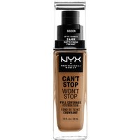 Тональная основа NYX Professional Makeup Can't Stop Won't Stop 24 Hour Foundation (различные оттенки) - Golden
Тональная основа NYX Professional Makeup Can't Stop Won't Stop 24 Hour Foundation (различные оттенки) - Golden