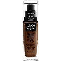 Тональная основа NYX Professional Makeup Can't Stop Won't Stop 24 Hour Foundation (различные оттенки) - Deep Cool
Тональная основа NYX Professional Makeup Can't Stop Won't Stop 24 Hour Foundation (различные оттенки) - Deep Cool