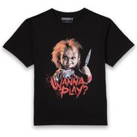Chucky Wanna Play Men's T-Shirt - Black - XS
Chucky Wanna Play Men's T-Shirt - Black - XS