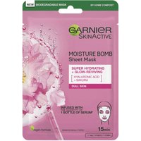 Увлажняющая тканевая маска для лица с сакурой Garnier Moisture Bomb Sakura Hydrating Face Sheet Mask
Увлажняющая тканевая маска для лица с сакурой Garnier Moisture Bomb Sakura Hydrating Face Sheet Mask