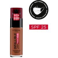 L'Oréal Paris Infallible 24hr Freshwear Liquid Foundation (Various Shades) - 375 Dark Amber
L'Oréal Paris Infallible 24hr Freshwear Liquid Foundation (Various Shades) - 375 Dark Amber