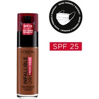 L'Oréal Paris Infallible 24hr Freshwear Liquid Foundation (Various Shades) - 380 Espresso
L'Oréal Paris Infallible 24hr Freshwear Liquid Foundation (Various Shades) - 380 Espresso