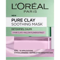 L'Oréal Paris Pure Clay Soothing Face Mask 50ml 
L'Oréal Paris Pure Clay Soothing Face Mask 50ml