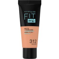 Fit Me! от Maybelline Матирующий тональный крем для сужения пор, 30 мл (разные оттенки) - 312 Golden
Fit Me! от Maybelline Матирующий тональный крем для сужения пор, 30 мл (разные оттенки) - 312 Golden