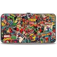Buckle-Down Marvel Retro Comic Books Stacked Hinged Wallet
Buckle-Down Marvel Retro Comic Books Stacked Hinged Wallet