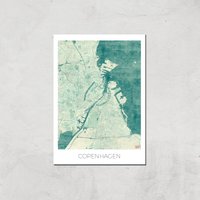 City Art Coloured Copenhagen Map Art Print - A4 - Print Only, Multi
City Art Coloured Copenhagen Map Art Print - A4 - Print Only, Multi