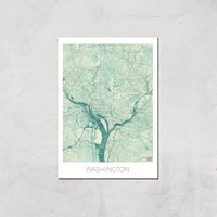 City Art Coloured Washington Map Art Print - A4 - Print Only, Multi
City Art Coloured Washington Map Art Print - A4 - Print Only, Multi