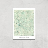 City Art Coloured Manchester Map Art Print - A3 - Print Only, Multi
City Art Coloured Manchester Map Art Print - A3 - Print Only, Multi