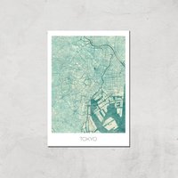 City Art Coloured Tokyo Map Art Print - A4 - Print Only, Multi
City Art Coloured Tokyo Map Art Print - A4 - Print Only, Multi