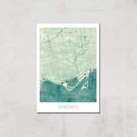 City Art Coloured Toronto Map Art Print - A3 - Print Only, Multi
City Art Coloured Toronto Map Art Print - A3 - Print Only, Multi