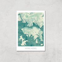 City Art Coloured Hong Kong Map Art Print - A4 - Print Only, Multi
City Art Coloured Hong Kong Map Art Print - A4 - Print Only, Multi