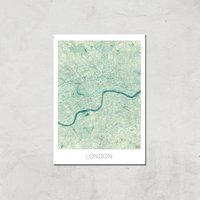 City Art Coloured London Map Art Print - A3 - Print Only, Multi
City Art Coloured London Map Art Print - A3 - Print Only, Multi