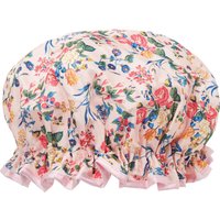 Шапочка для душа The Vintage Cosmetic Company Shower Cap — Pink Floral Satin 
Шапочка для душа The Vintage Cosmetic Company Shower Cap — Pink Floral Satin