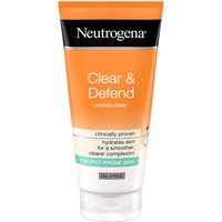 Neutrogena® Clear & Defend Oil Free Moisturiser
Neutrogena® Clear & Defend Oil Free Moisturiser