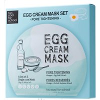 Too Cool For School Egg Cream Pore Tightening Mask Set (5 Masks)
Too Cool For School Egg Cream Pore Tightening Mask Set (5 Masks)