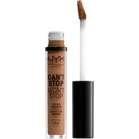 NYX Professional Makeup Can't Stop Won't Stop Contour Concealer (Various Shades) - Mahogany
NYX Professional Makeup Can't Stop Won't Stop Contour Concealer (Various Shades) - Mahogany