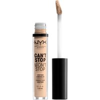 NYX Professional Makeup Can't Stop Won't Stop Contour Concealer (Various Shades) - Vanilla
NYX Professional Makeup Can't Stop Won't Stop Contour Concealer (Various Shades) - Vanilla