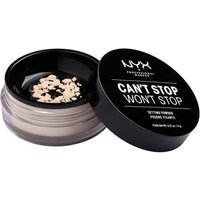 NYX Professional Makeup Can't Stop Won't Stop Setting Powder (Various Shades) - Light
NYX Professional Makeup Can't Stop Won't Stop Setting Powder (Various Shades) - Light