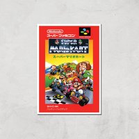 Nintendo Retro Super Mario Kart Cover Art Print - A4 - Print Only, Multi
Nintendo Retro Super Mario Kart Cover Art Print - A4 - Print Only, Multi