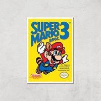Nintendo Super Mario Bros 3 Art Print - A3 - Print Only, Multi
Nintendo Super Mario Bros 3 Art Print - A3 - Print Only, Multi