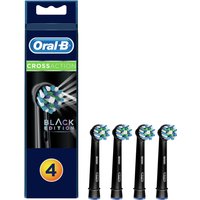 Oral-B CrossAction Replacement Electric Toothbrush Heads - Black Edition (Pack of 4)
Oral-B CrossAction Replacement Electric Toothbrush Heads - Black Edition (Pack of 4)
