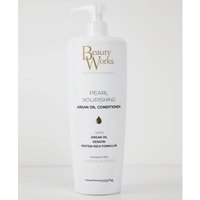 Beauty Works Salon Size Pearl Nourishing Argan Oil Conditioner 1 Litre 
Beauty Works Salon Size Pearl Nourishing Argan Oil Conditioner 1 Litre