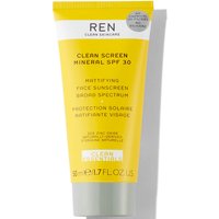 REN Clean Skincare Clean Screen Mineral SPF30 50ml
REN Clean Skincare Clean Screen Mineral SPF30 50ml